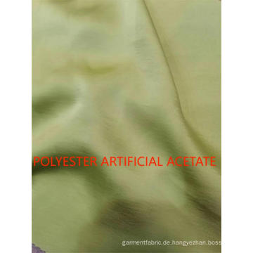 Gewebter Polyester künstlicher Acetat -Satin -Stoff